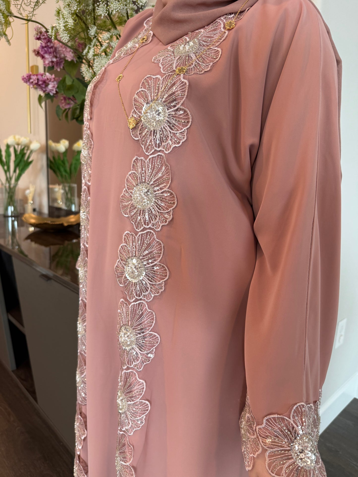 Petal Grace Abaya