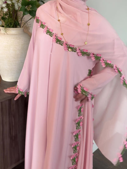 Blossom Trail Abaya